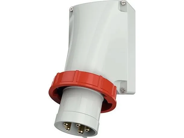 MENNEKES 361, Lige, 400 V, Rød, Hvid, IP67, 1 stk