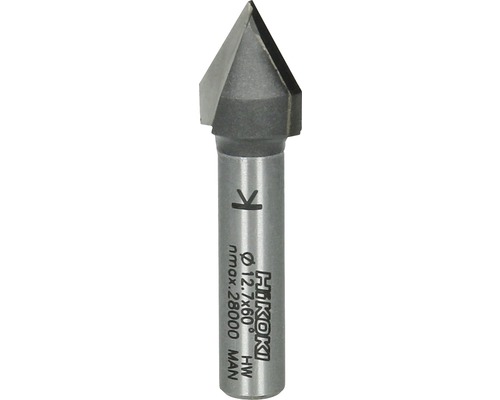HM V-groeffrees HiKOKI 12,7x47,5 mm