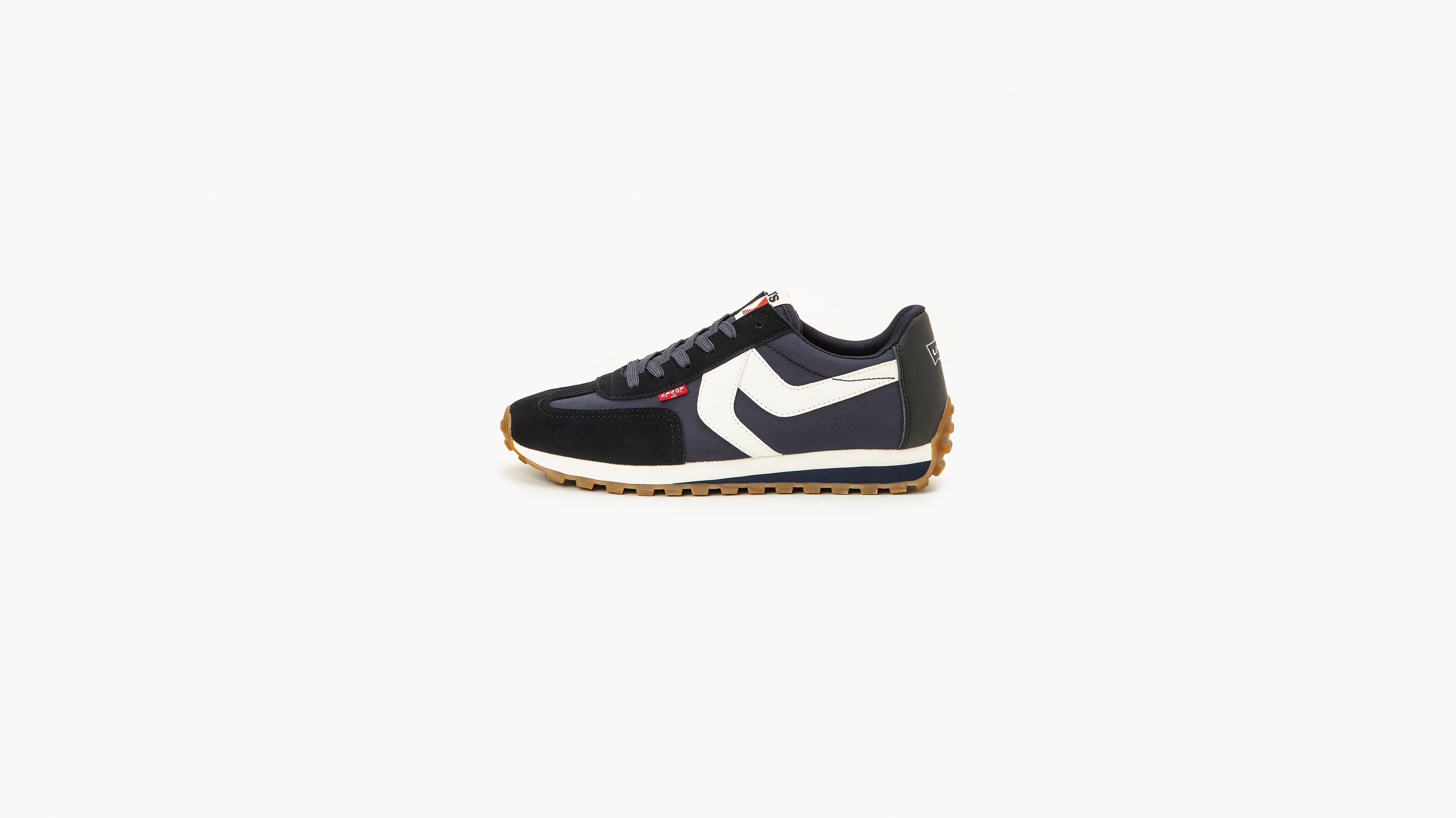 Levi's® Homme baskets Stryder Red Tab - Navy Blue - Bleu