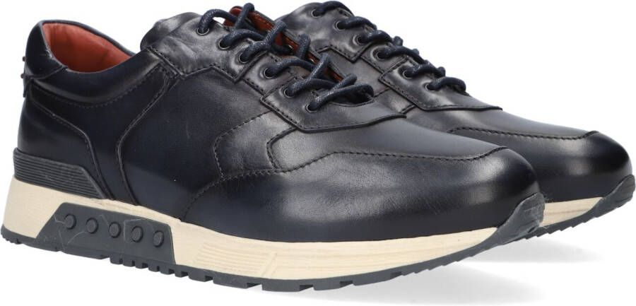 Greve Haarlem K Lage sneakers Leren Sneaker Heren Blauw +