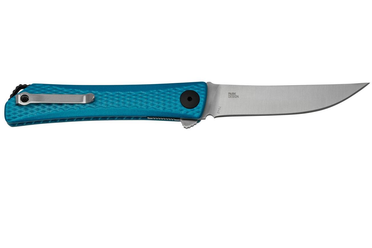CRKT Kalbi 7540 Blue, Satin Blade, zakmes, Jeff Park design