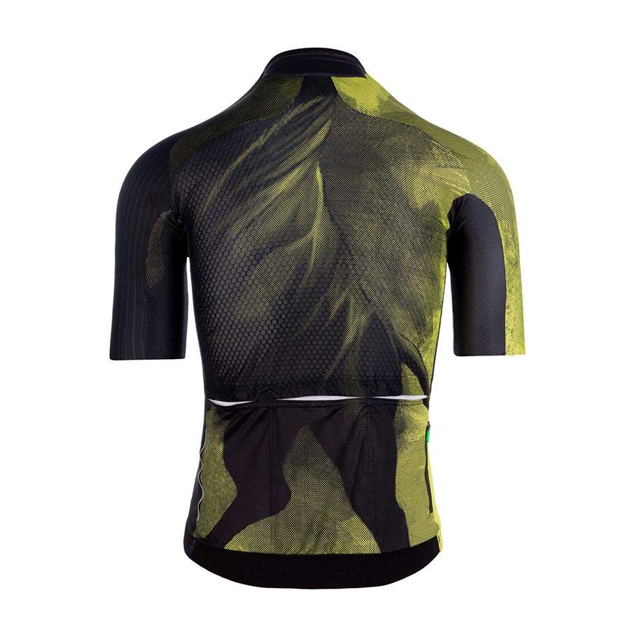 Q36.5 R2 Bull Fietsshirt Korte Mouwen Geel/Zwart Heren