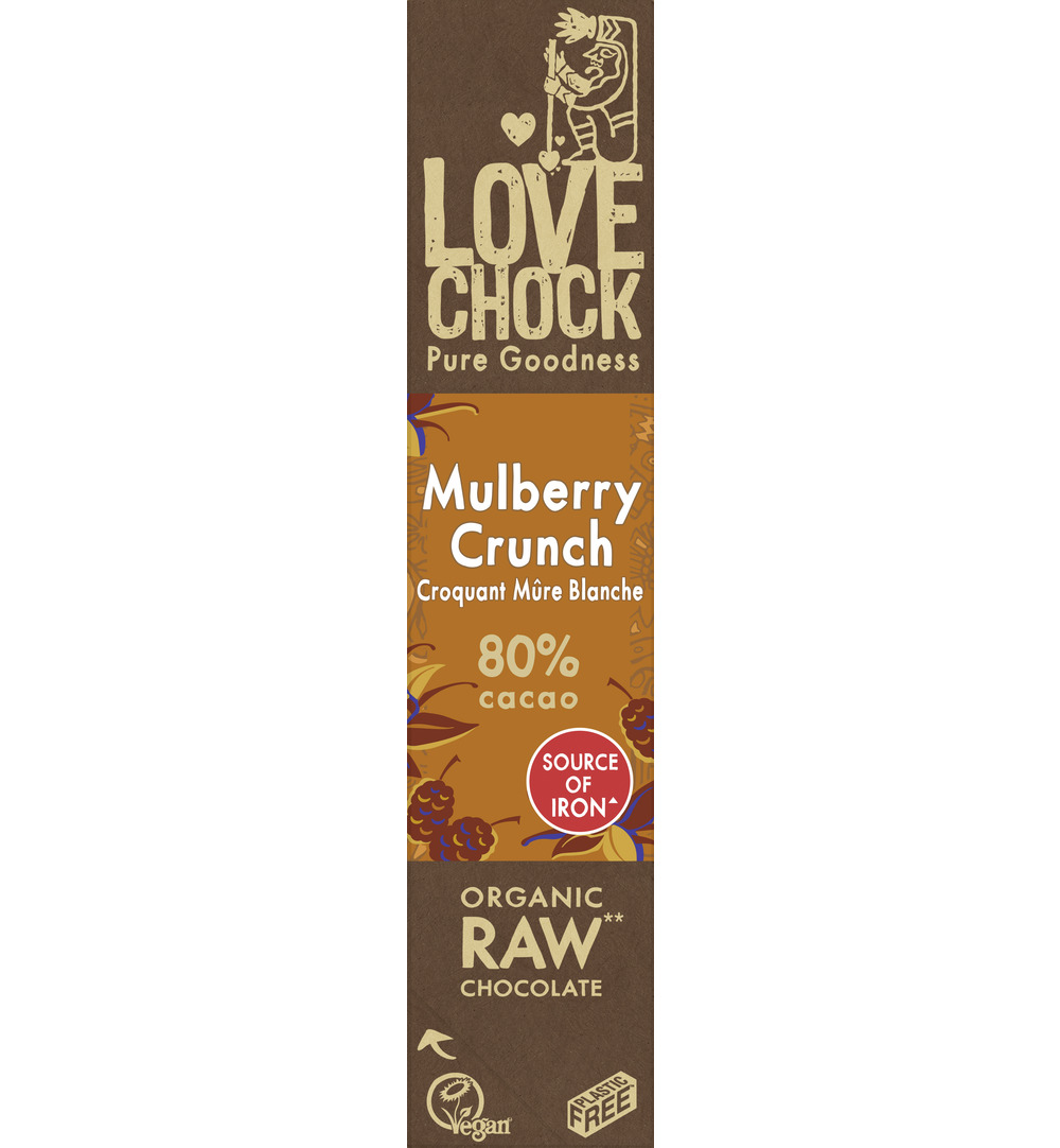 Lovechock Mulberry crunch (40 gr)