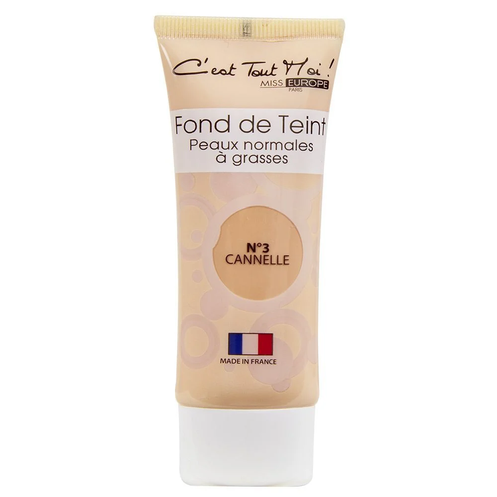 Fond de teint peaux normales à grasses n°3