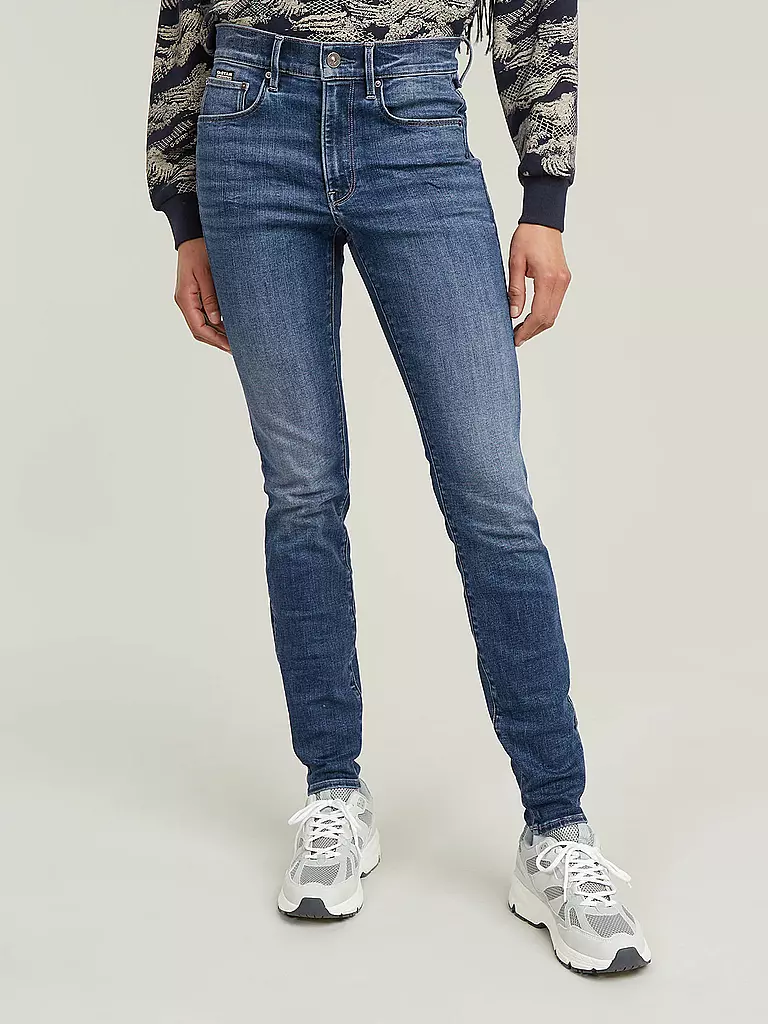 G-STAR RAW Jeans Skinny Fit 3301 blau