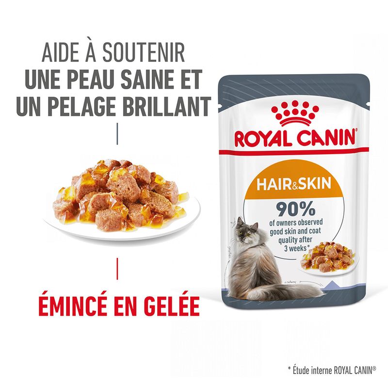 Royal Canin Hair & Skin Care en gelée
