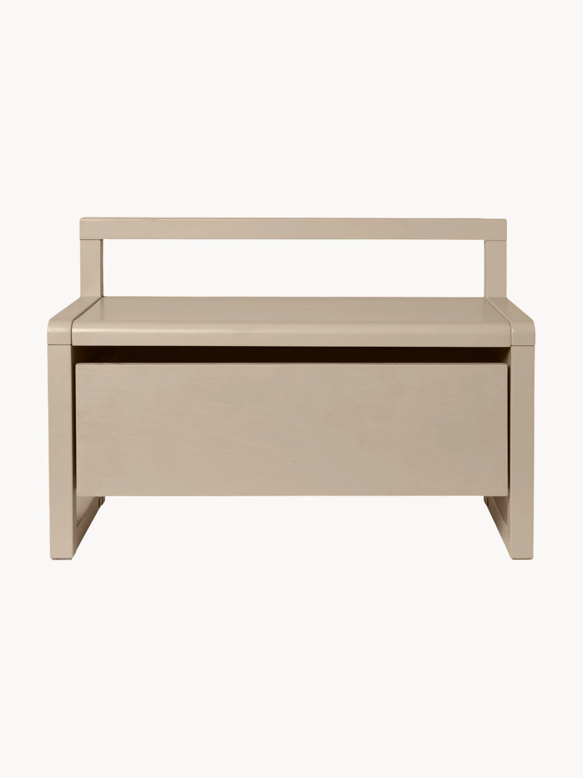 Houten kinderbankje Little Architect met opbergruimte