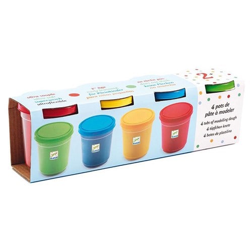 4 pots pâte à modeler  2y modelages
