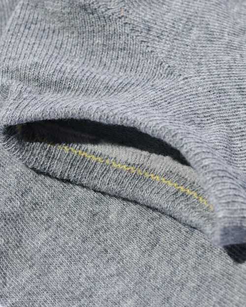 5 paires de socquettes femme gris chiné