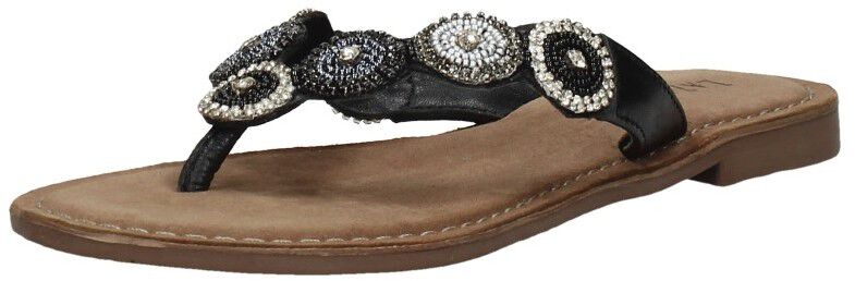Lazamani Teenslippers zwart