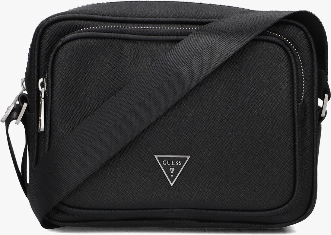 GUESS zwarte guess schoudertas certosa camera bag medium