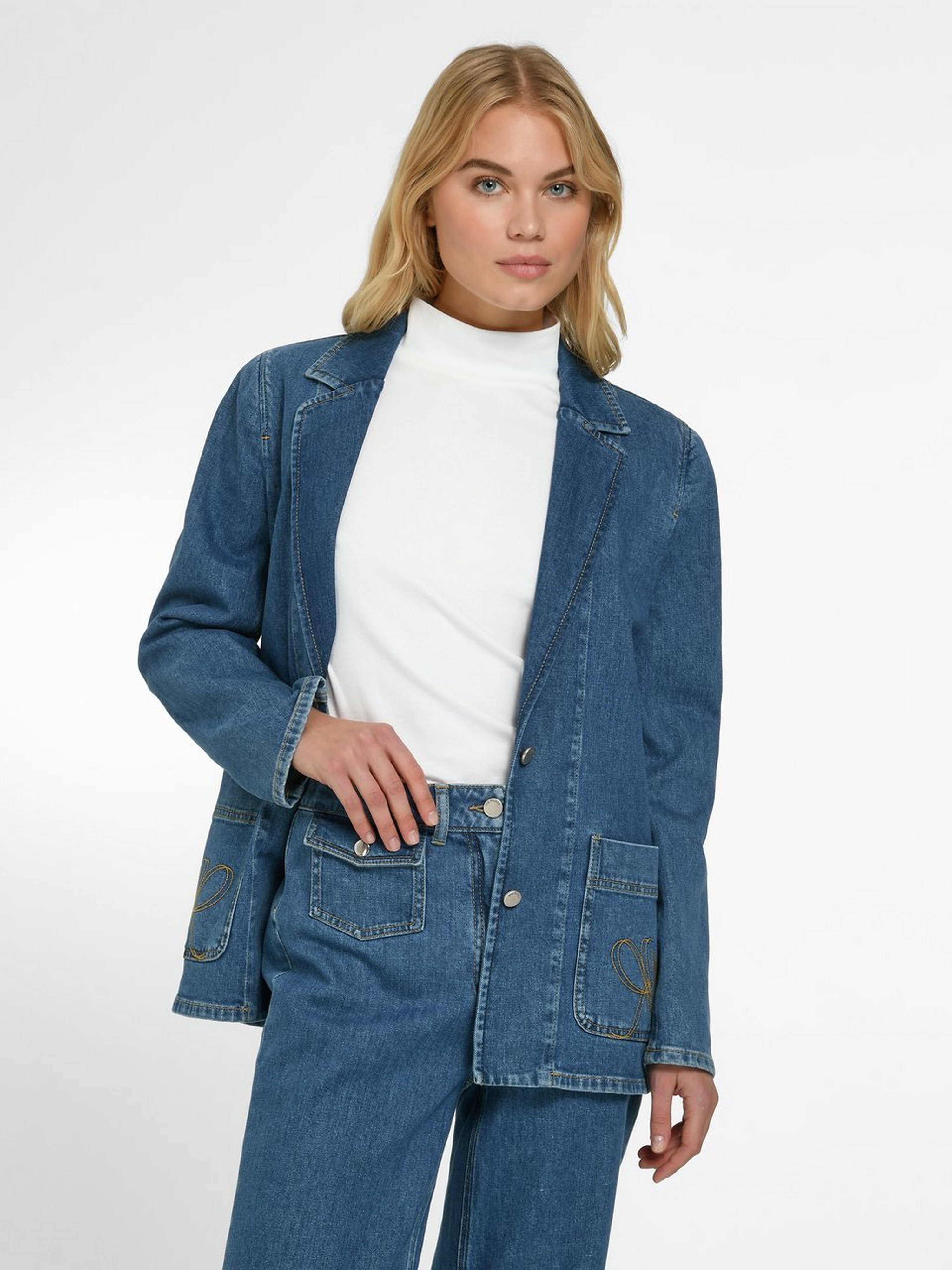 Jeans-Blazer