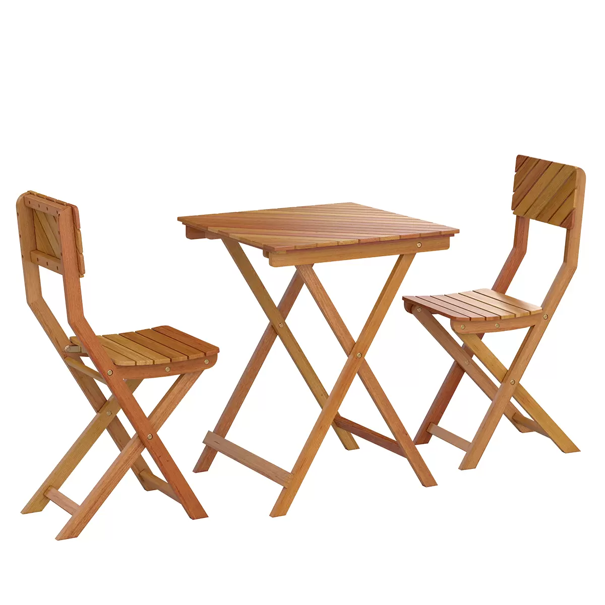 James Wood Balkonset Simone 3-teilig Natur