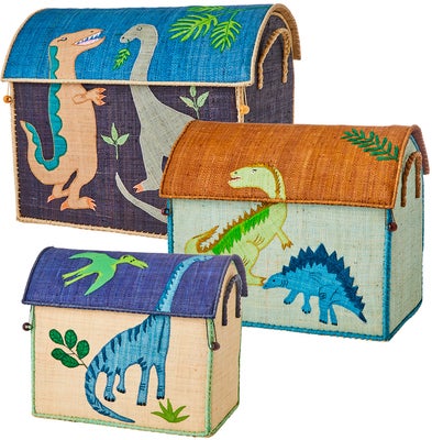 Rice Oppbevaringskurver Dinosaur 3 i 1, Multi