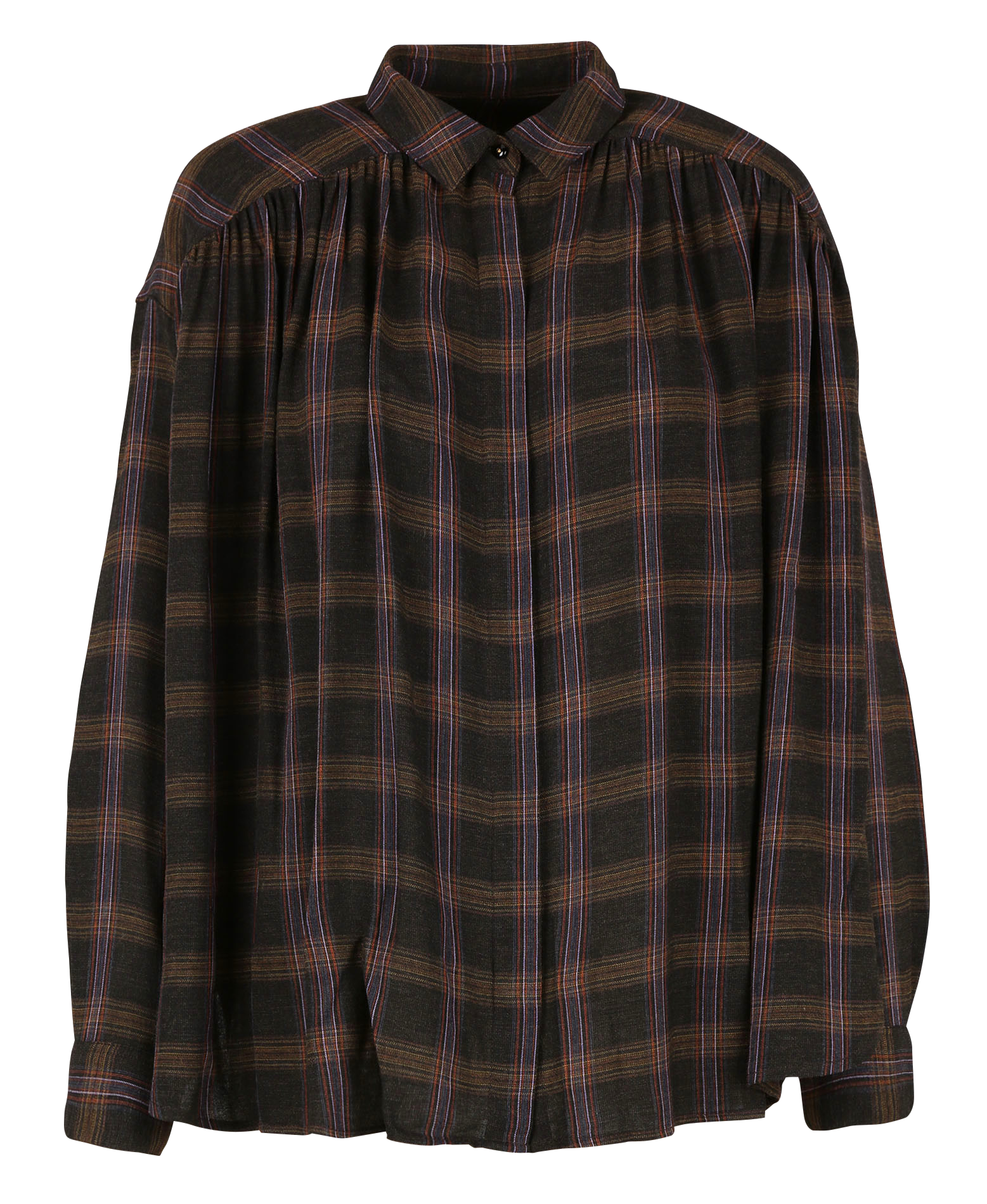 LICATI - Top col classique | Marron