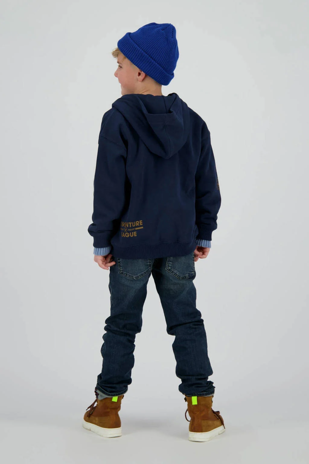 Vingino slim fit jeans dark blue denim