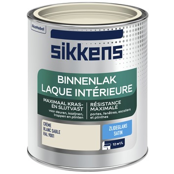 Sikkens binnenlak zijdeglans RAL 9001 crème wit 750 ml