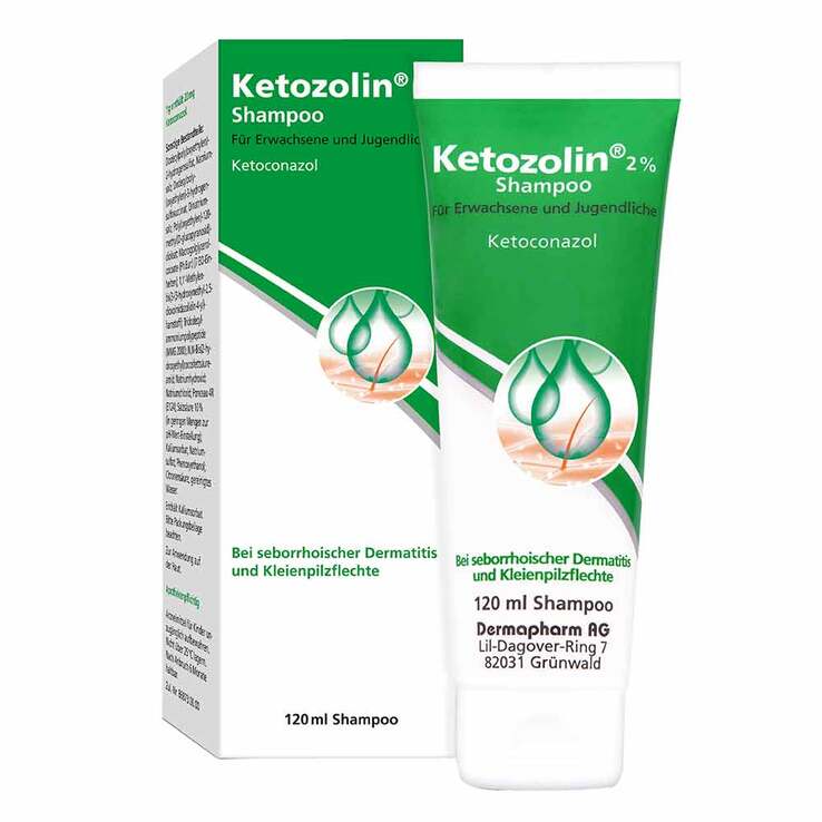 Ketozolin 2 % Shampoo , 2x120 ml
