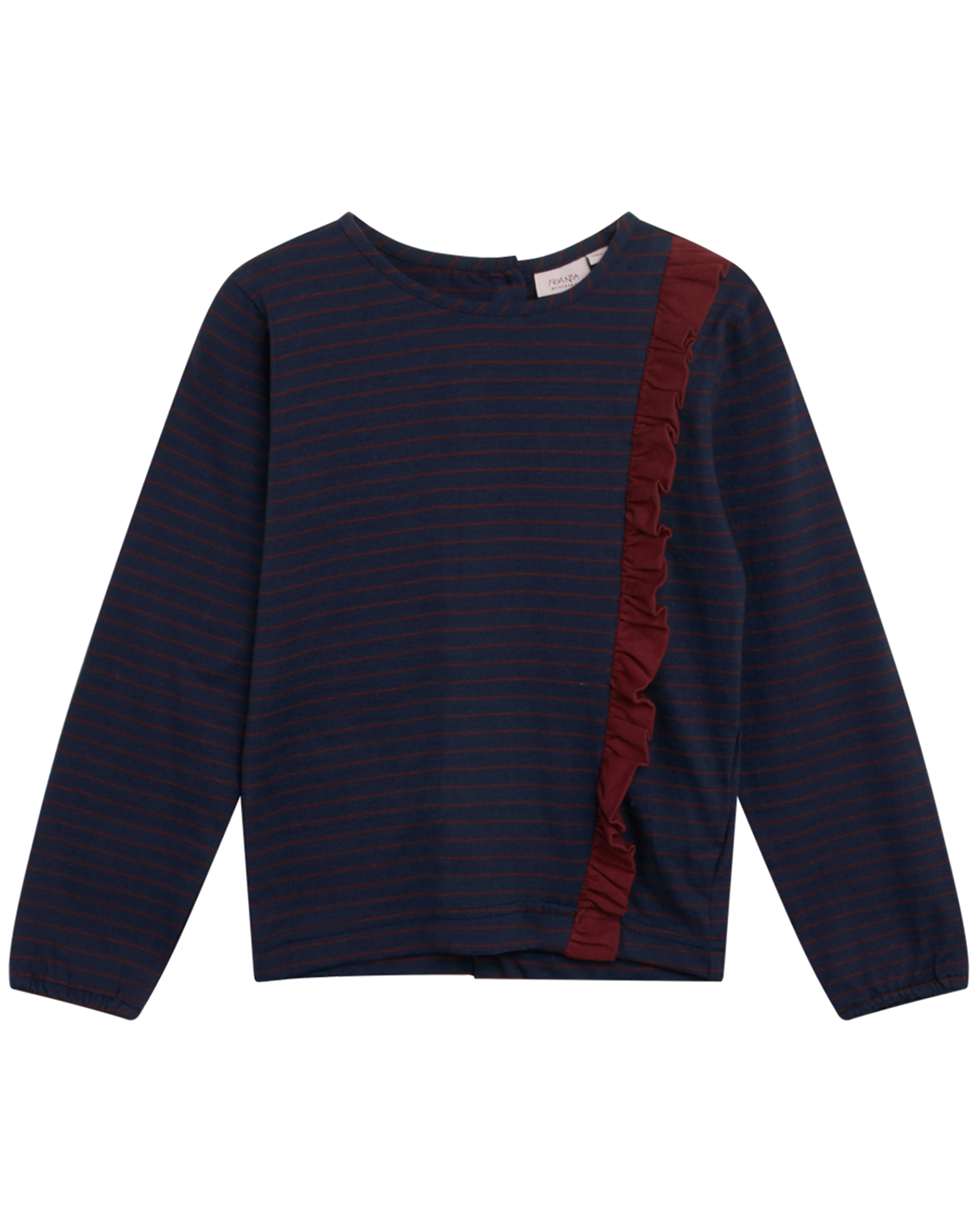 Langarm-Shirt EMILIA in cherry mahogany