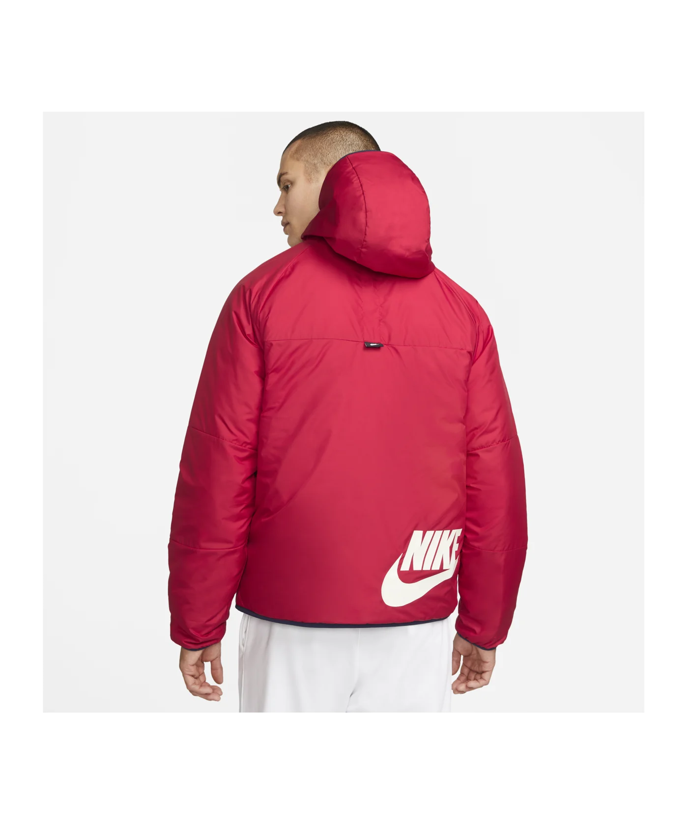 Nike Therma-FIT Legacy Reversible Jacke Rot F687