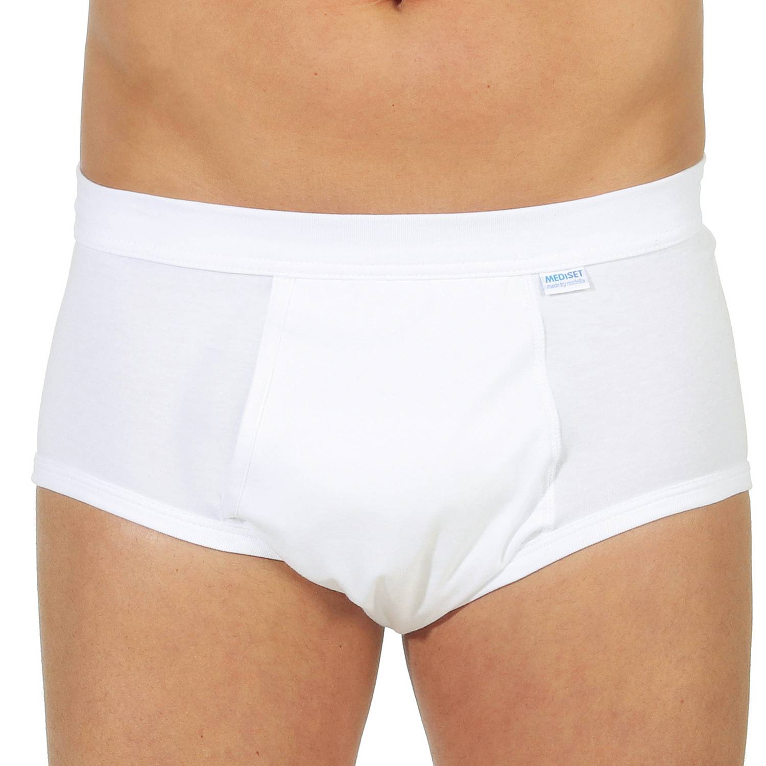 Mediset Interlock-Jersey Herren Hygiene-Slip im 2er-Pack