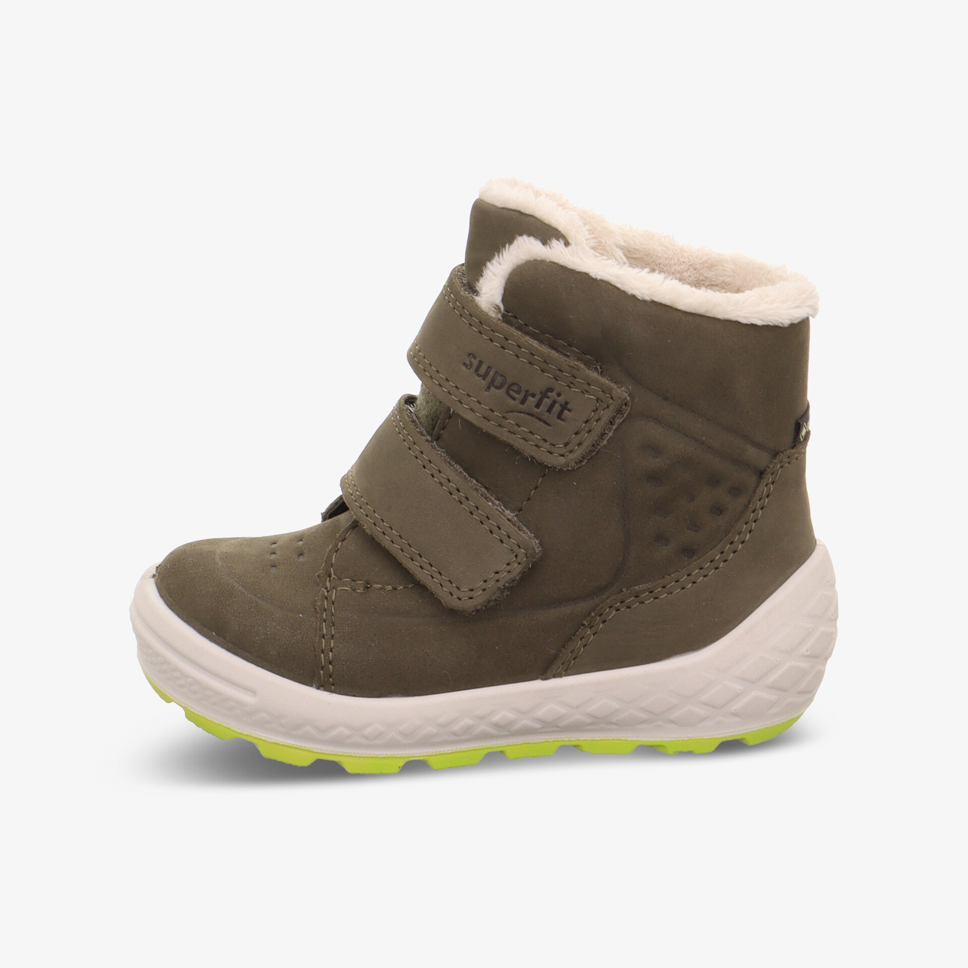 superfit Groovy Kinder Winterstiefel olive