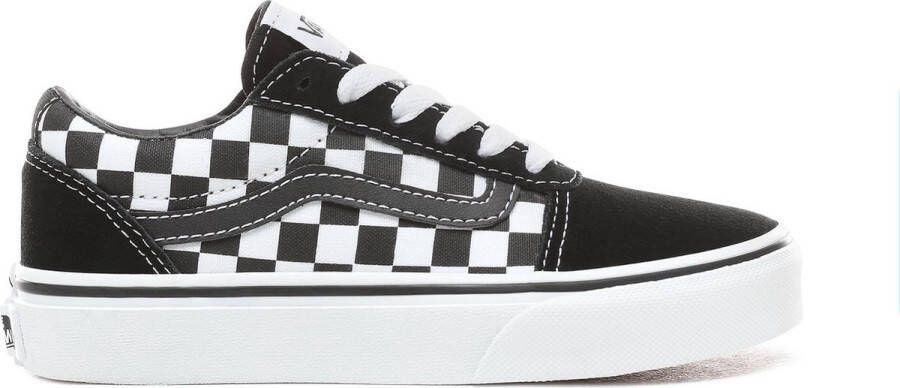 Vans TD Ward Slip On Checkered Sneakers Black True White