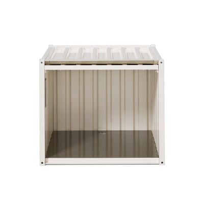 Container DS Klein, RAL 1013 Perlweiß