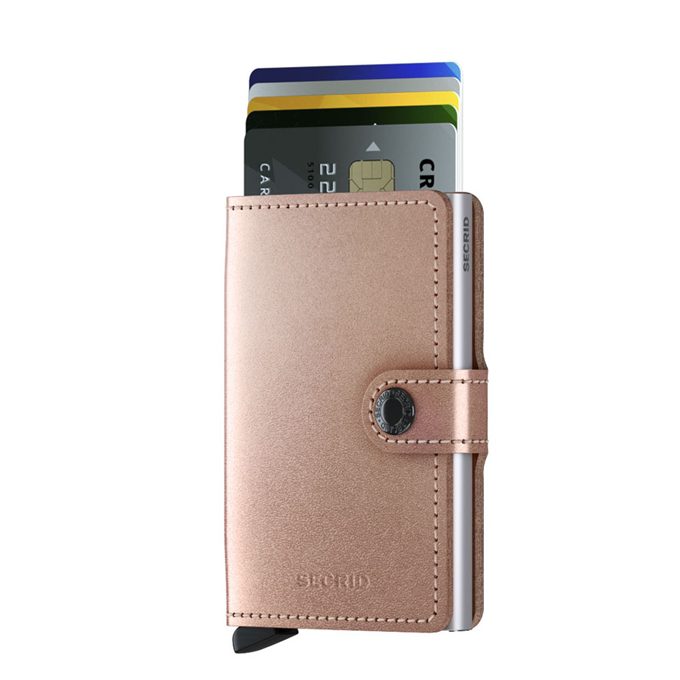 Secrid Miniwallet Metallic Rose