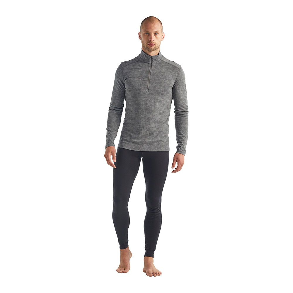 Icebreaker 200 OASIS MERINO - Sous-couche Homme gritstone