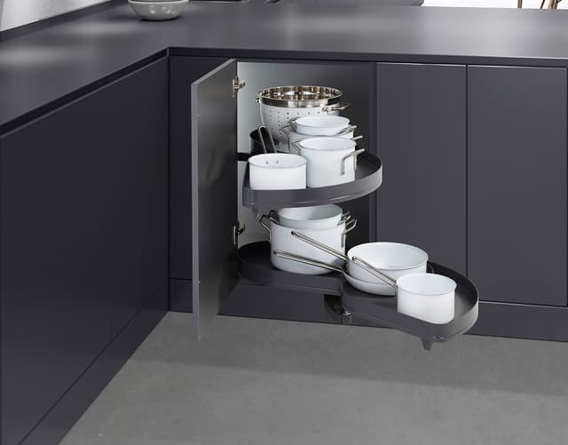 Epoq LeMans Arena Pure højre hjørnekarousel (anthracite)