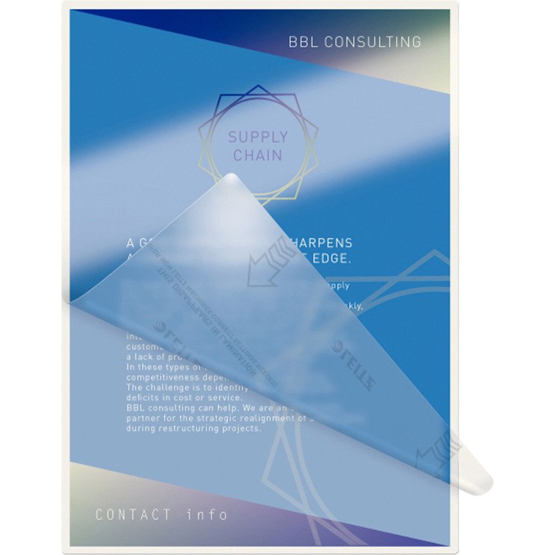 Pochettes de plastification Leitz A4 2 x 100 µ brillantes - Boite de 100