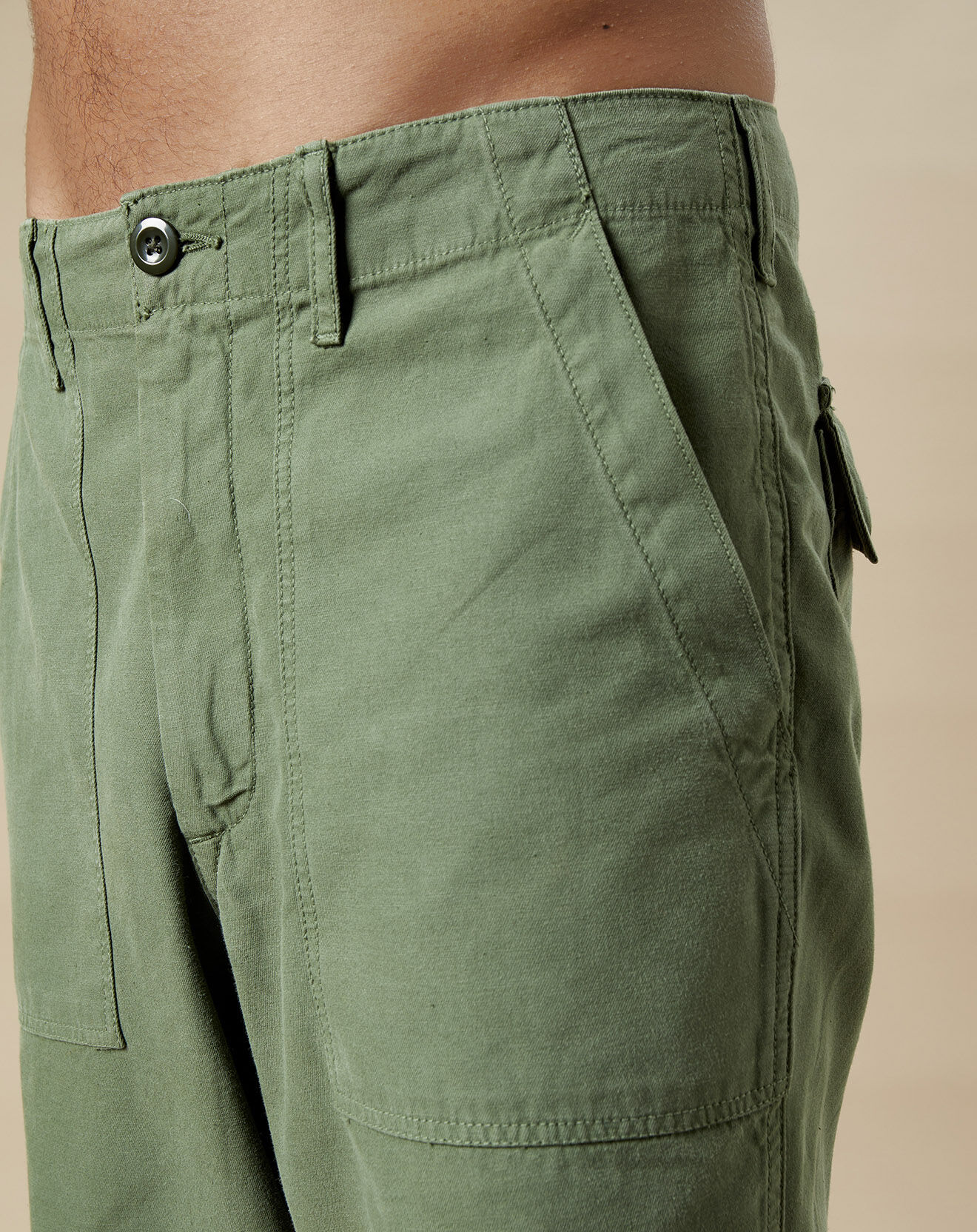 Hartford Pantalon Fatigue camo