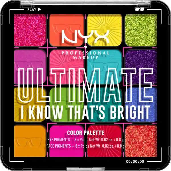 Ultimate Shadow Palette 04 I Know That's Bright