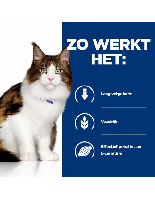 Hill's Prescription Diet W\/D Multi-Benefit - Kattenvoer - Kip 3 kg