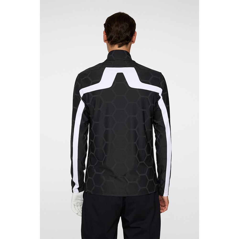 Jarvis Jacquard Tour Midlayer Svart