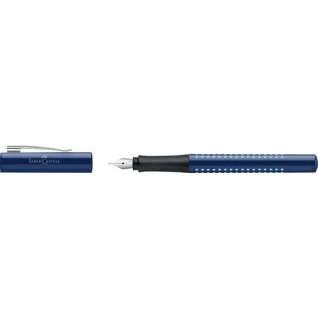 Faber-Castell Füller GRIP 2010, M, blau-hellblau