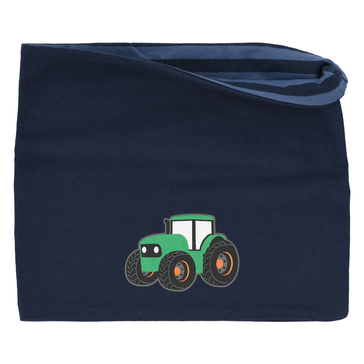 Topolino Jungen Snood mit Traktor-Print dunkelblau