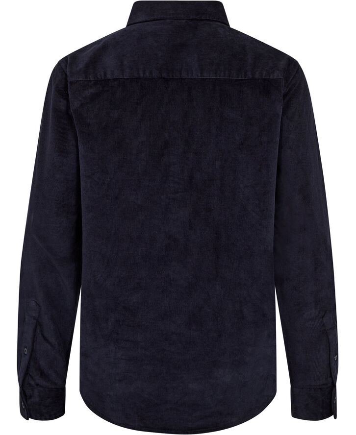 Magasin du Nord Collection Corduroy 1 shirt - Organic GOTS Night sky