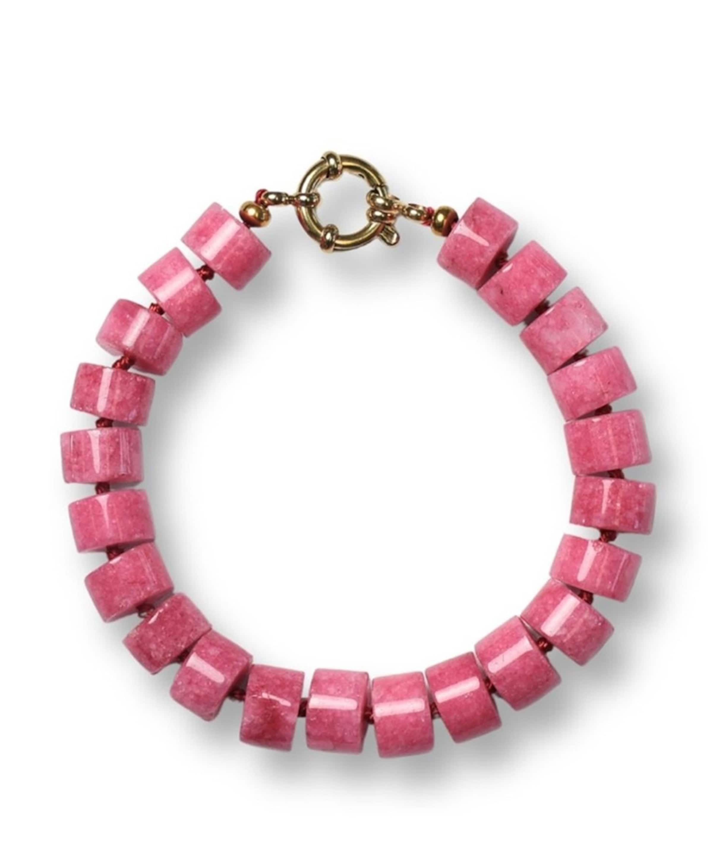 Bonnie Studios Dames armband roze