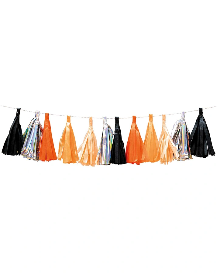 Girlande QUASTEN – HALLOWEEN (2m)