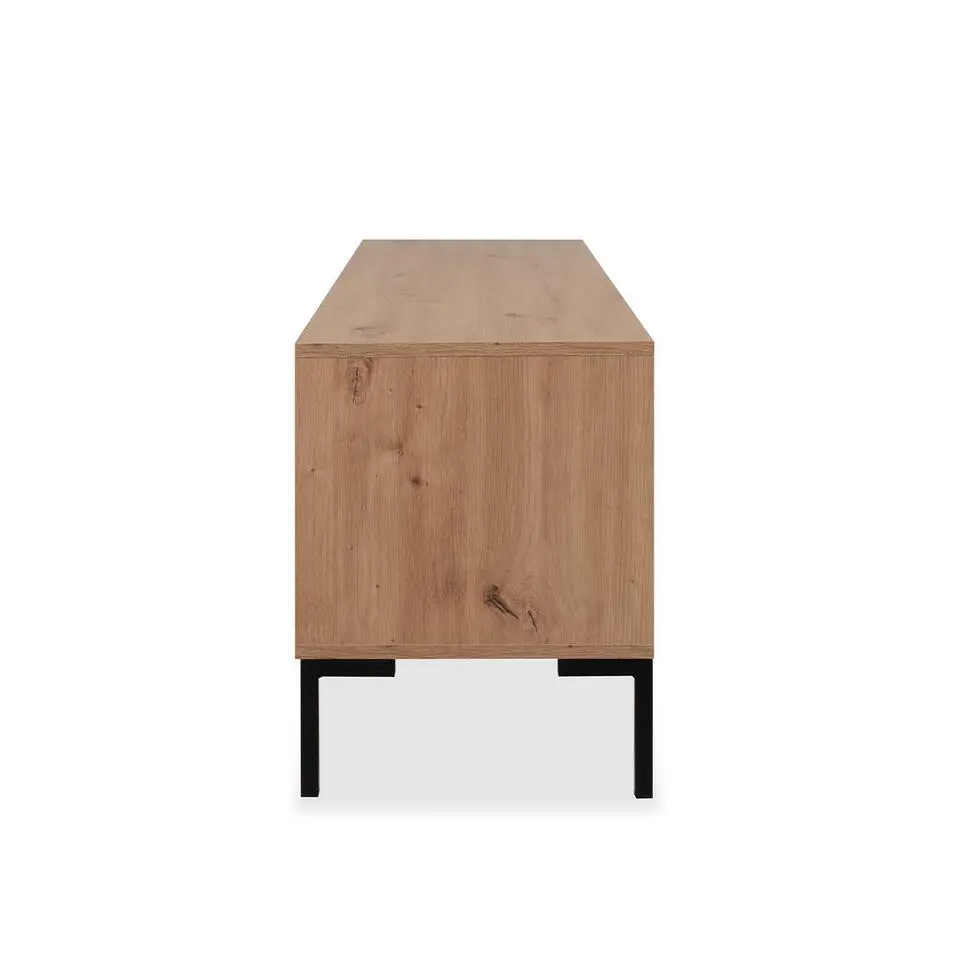 CALICOSY - TV-Meubel PLOCK - Licht hout - 49x150x40 cm
