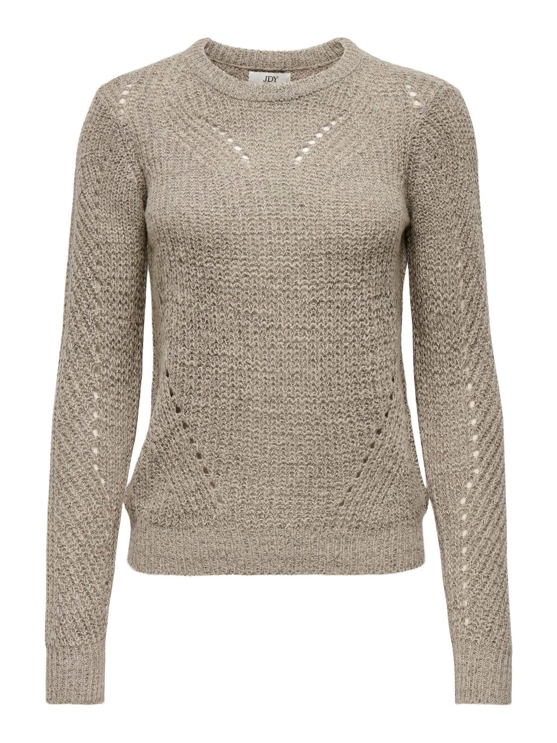JDYMEGAN Strickpullover Cement