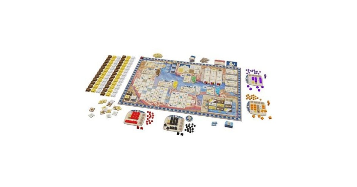 AsmodeeTabannusi: Builders of Ur Bordspel  (Engels, 1 - 4 spelers, 90 - 120 minuten, Vanaf 14 jaar)