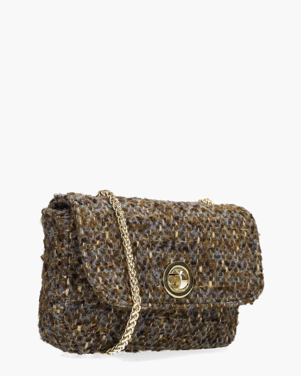 Kassiopea Uriel Donkerbruin/Multicolor Tas