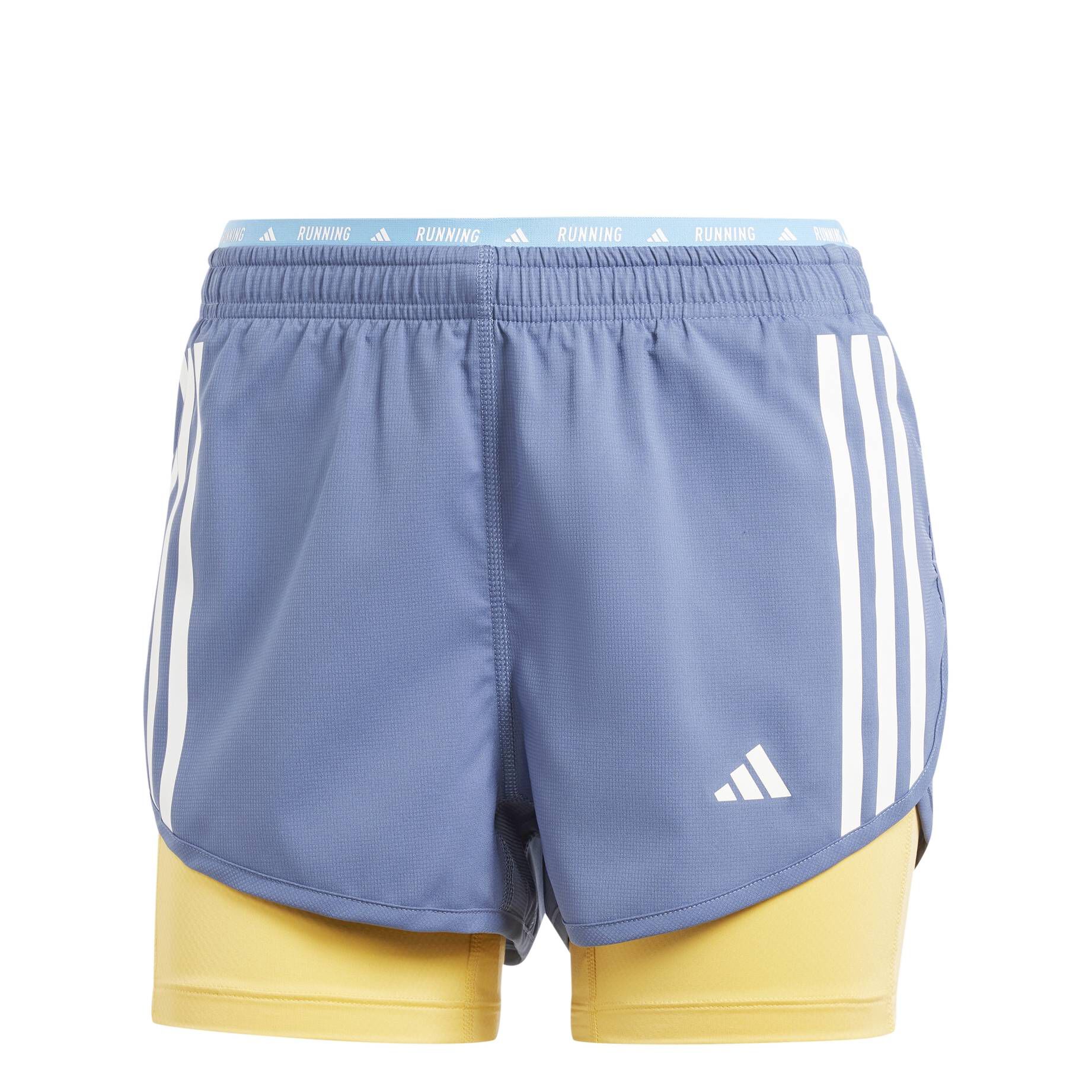 adidas Performance| Damen Laufshorts 3STRIPES 2 IN 1