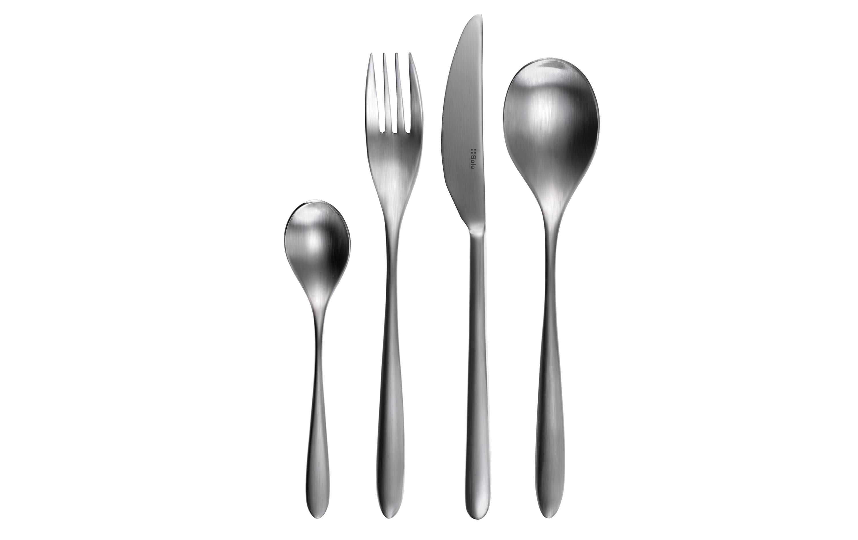 Besteck-Set Virginia 24-teilig, Silber<br>Tafelbesteck für 6 Personen