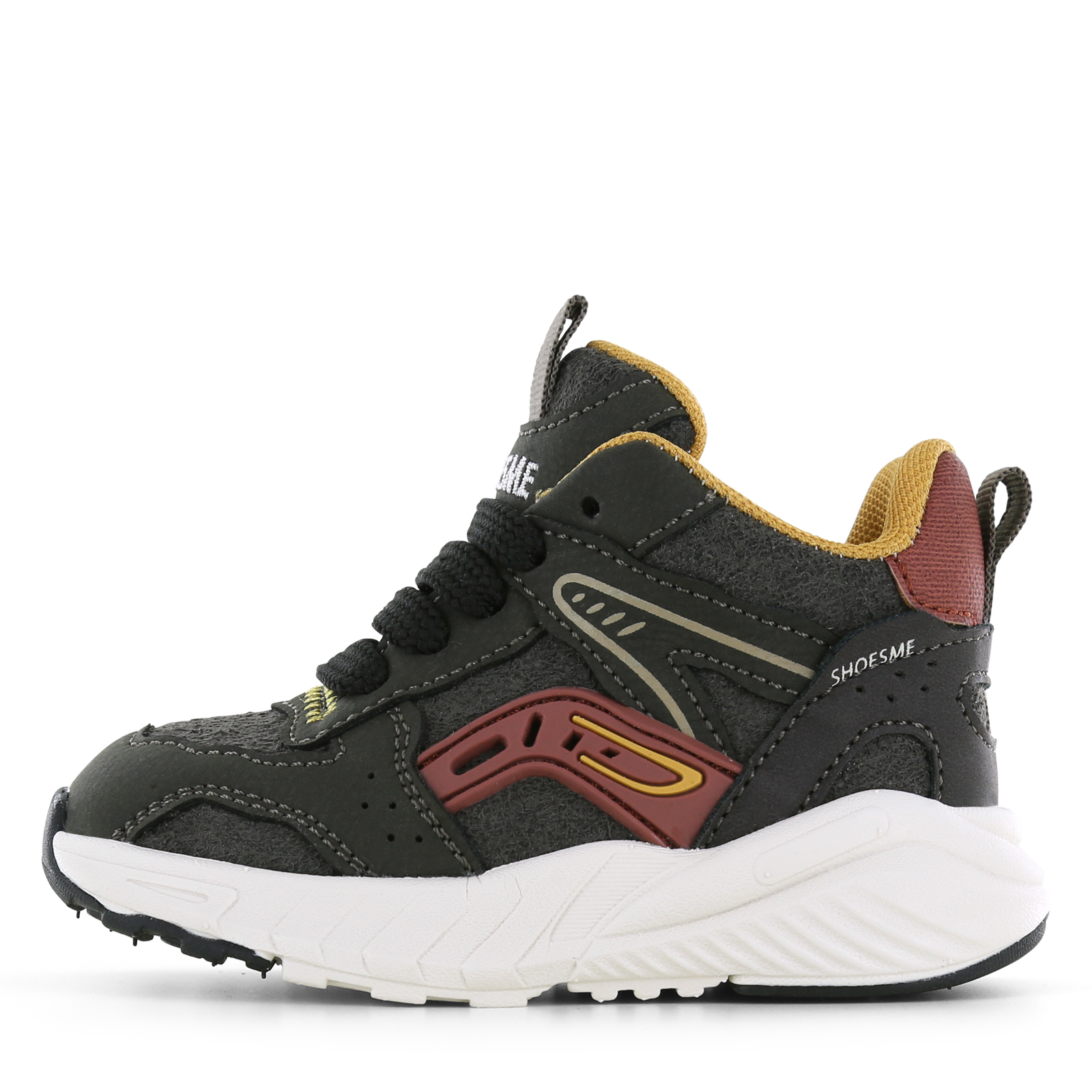 Shoesme sportlicher dunkelgrüner Sneaker