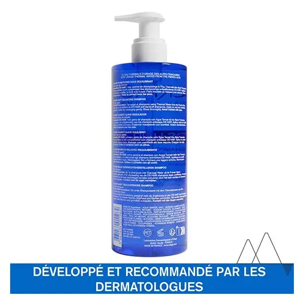 Uriage DS Hair Shampoo Suave, Equilibrante e Calmante 500ml