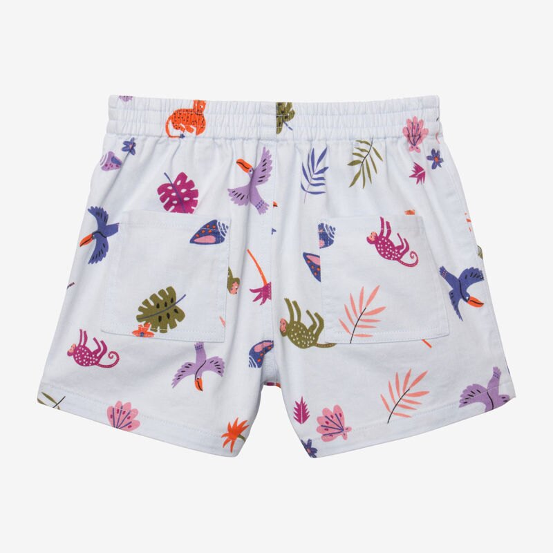 Short bébé fille exotique bleu Catimini Bleu